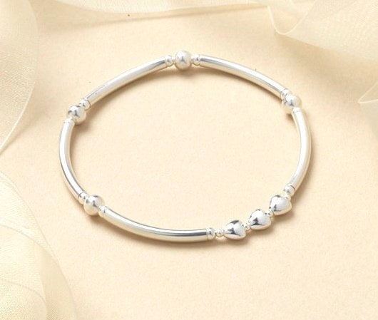 Elegant 30th Birthday Solid Silver Decades Bracelet