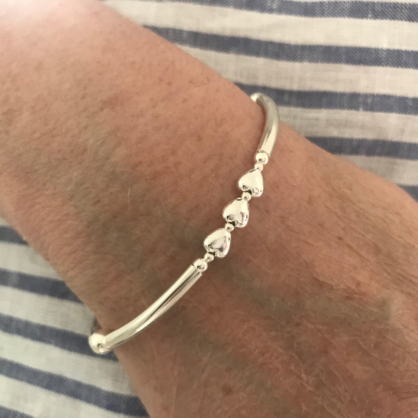 Elegant 30th Birthday Solid Silver Decades Bracelet