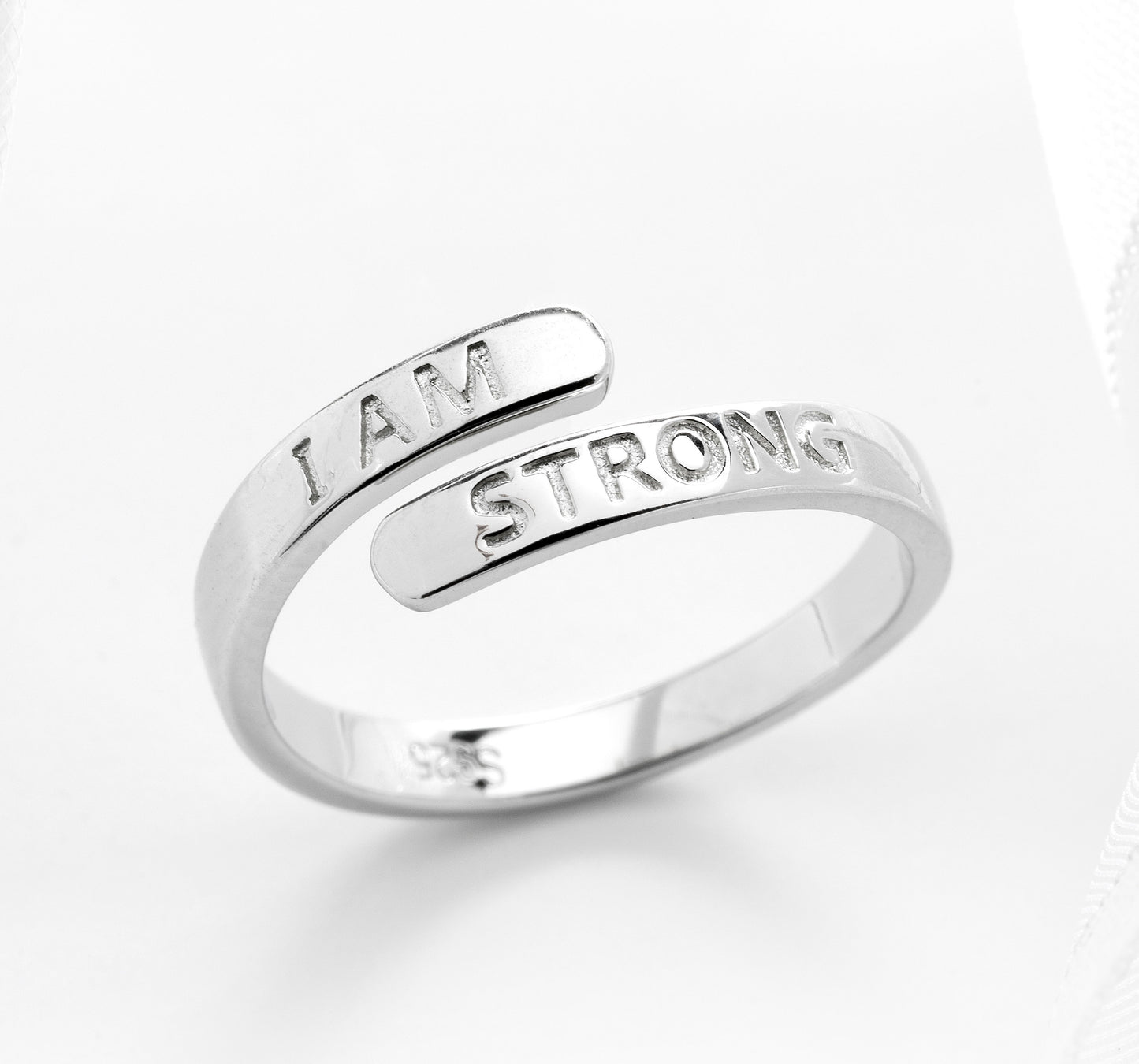 Adjustable Affirmation Rings - Inspirational Jewelry for Daily Reminders