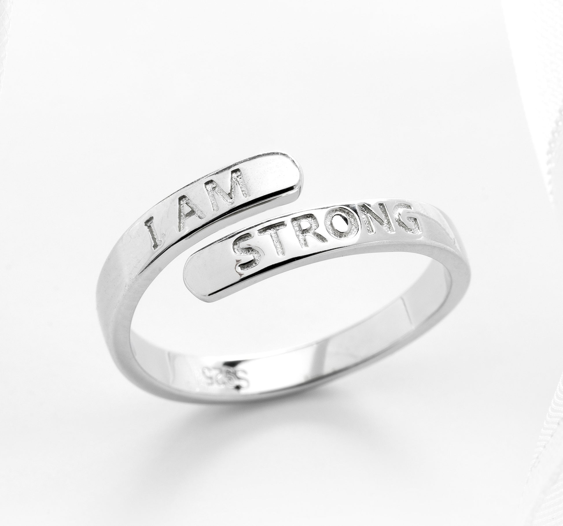 Adjustable Affirmation Rings - Inspirational Jewelry for Daily Reminders