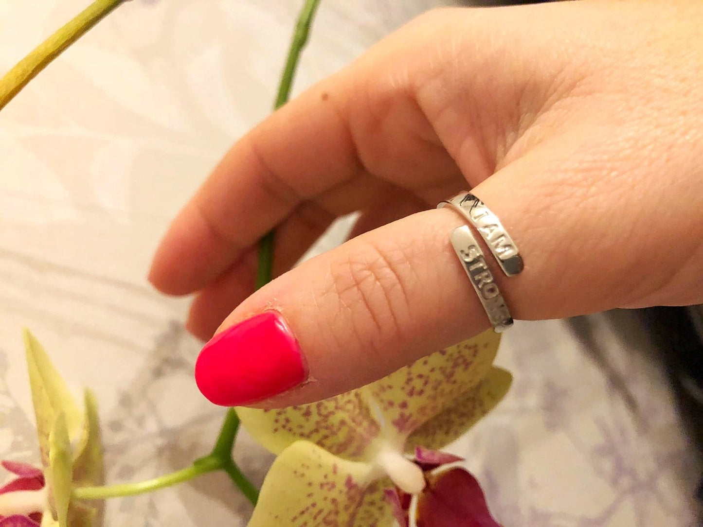 Adjustable Affirmation Rings - Inspirational Jewelry for Daily Reminders