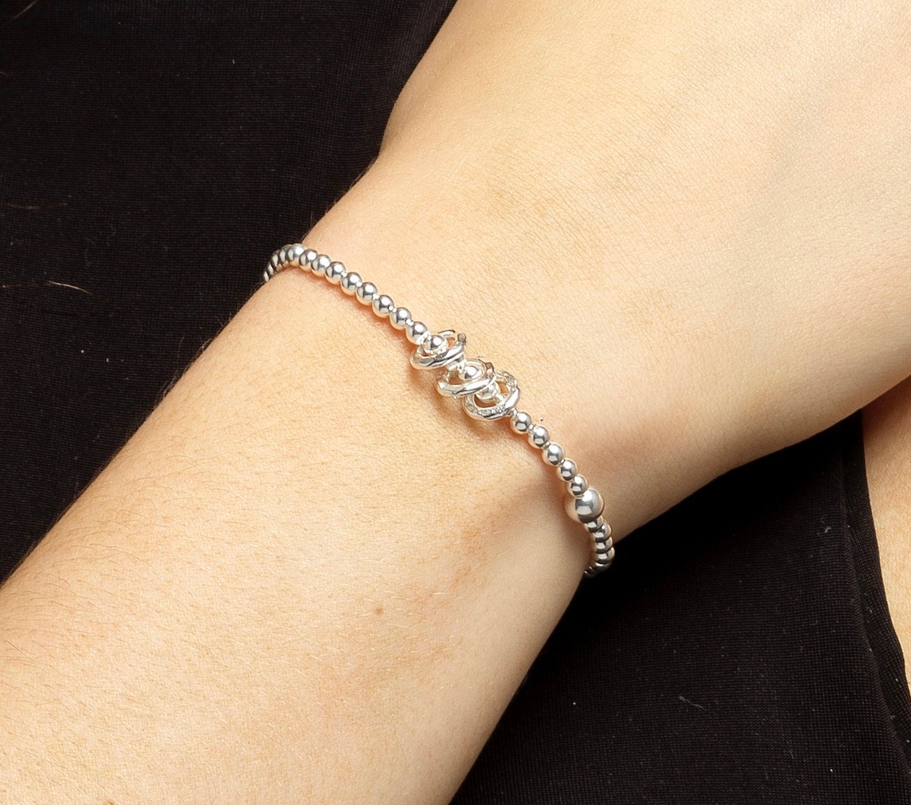 30th Birthday Bracelet/30th Birthday Gift For Her, 30th Birthday Ideas, 30th Birthday Gift For Daughter, 30th Birthday, Silver 30th Bracelet