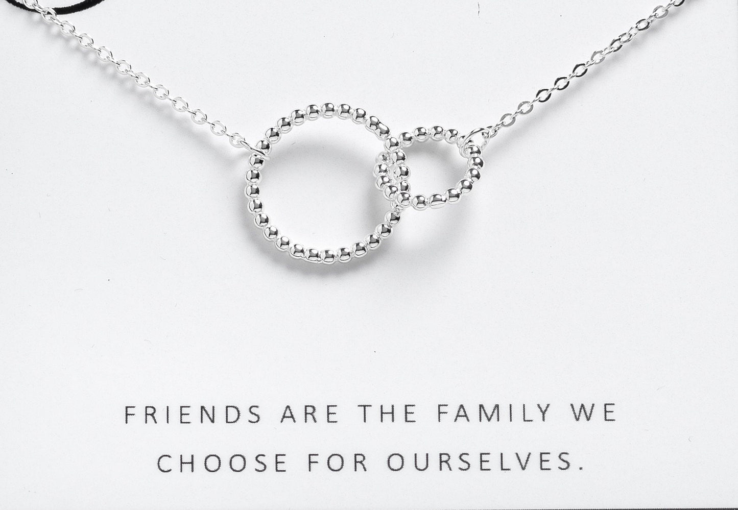 Gift for Best Friend, Jewellery Gift, Gift for Her, Best Friend Gift, Best Friend Necklace, Dainty necklace, Gift for Women, Circle Necklace