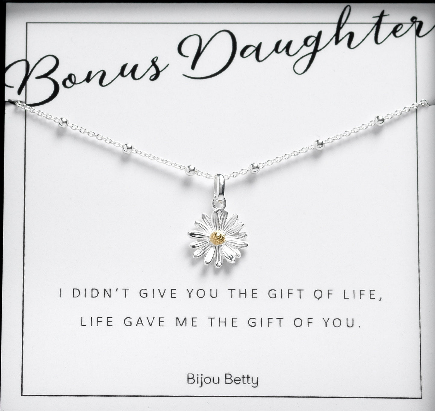 Bonus Daughter Gift, Step Daughter Gift, Stepdaughter Gift, Daughter Jewellery, Step Daughter Birthday, Bonus Daughter, Gift From Step Mum