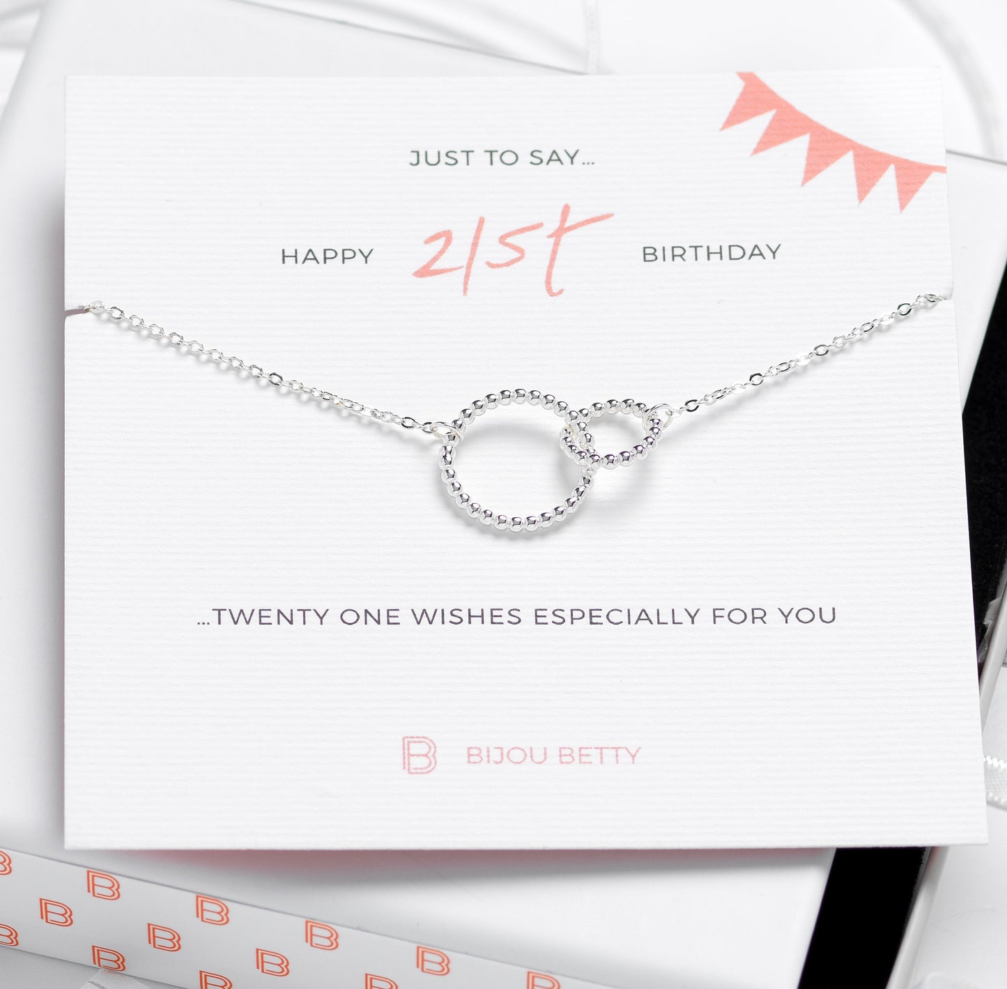 21st Birthday Gift for Daughter, Sister, Friend, Niece - 21st Birthday Jewellery - 21st Milestone Birthday - 21st Birthday Keepsake