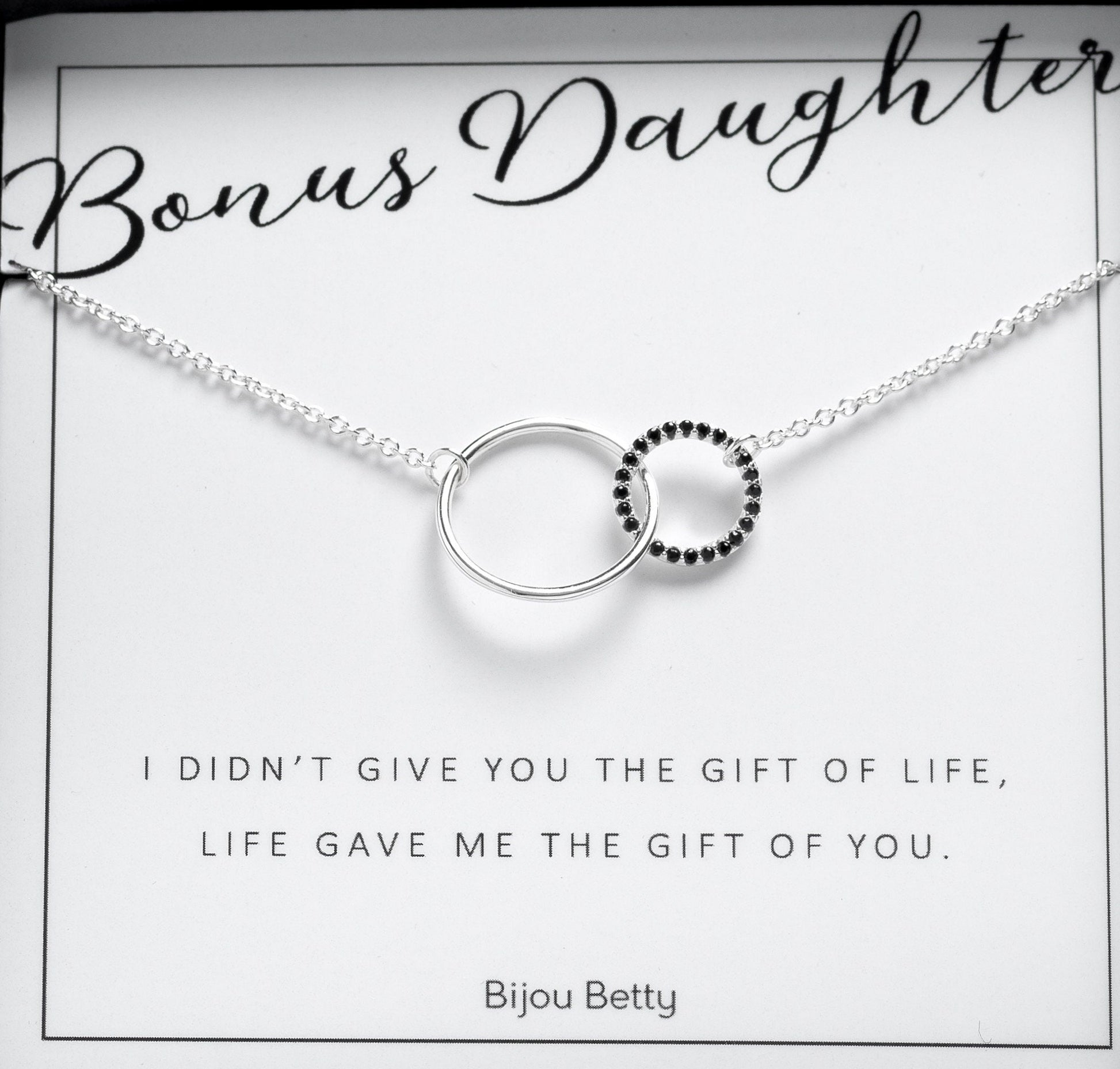 Bonus Daughter Gift - Gift For Step Daughter - Birthday Gift for Step Daughter - Adoption - Foster - Step Family Gift