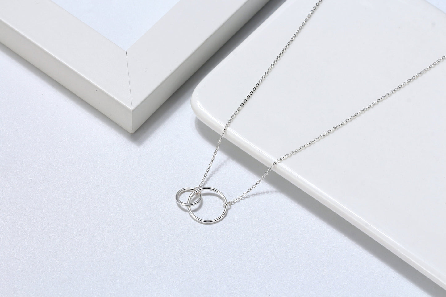 Friendship Necklace Gift | Best Friend's Birthday, Christmas, Long Distance | Sterling Silver Jewellery for Her