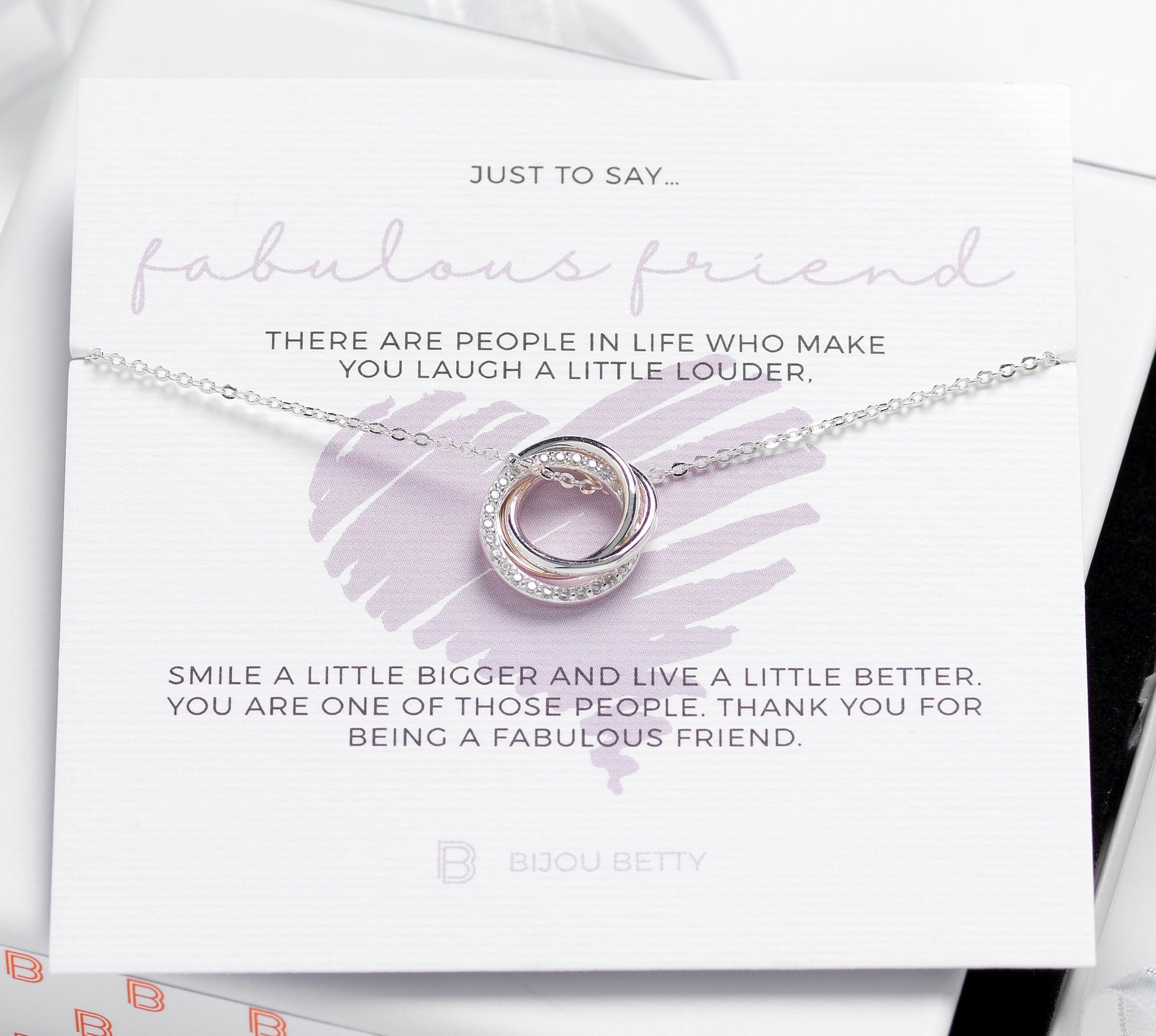 Friendship Necklace Sterling Silver Gift for Best Friend Jewellery for Best Friend Minimalist Bridesmaid Jewellery Thank You Friendship