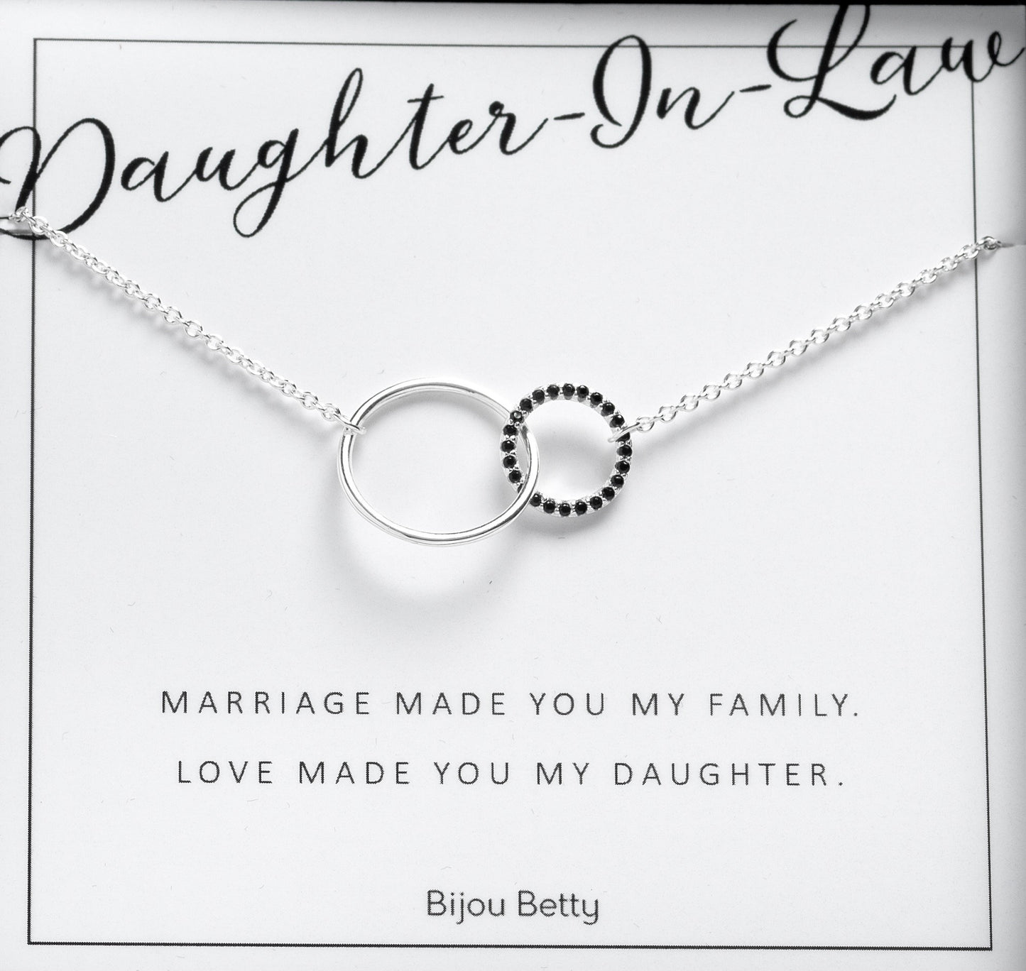 Daughter in Law Gift, Sentimental Daughter In Law Necklace, Unique Daughter In Law Gift From Mother in Law, Future Daughter In Law