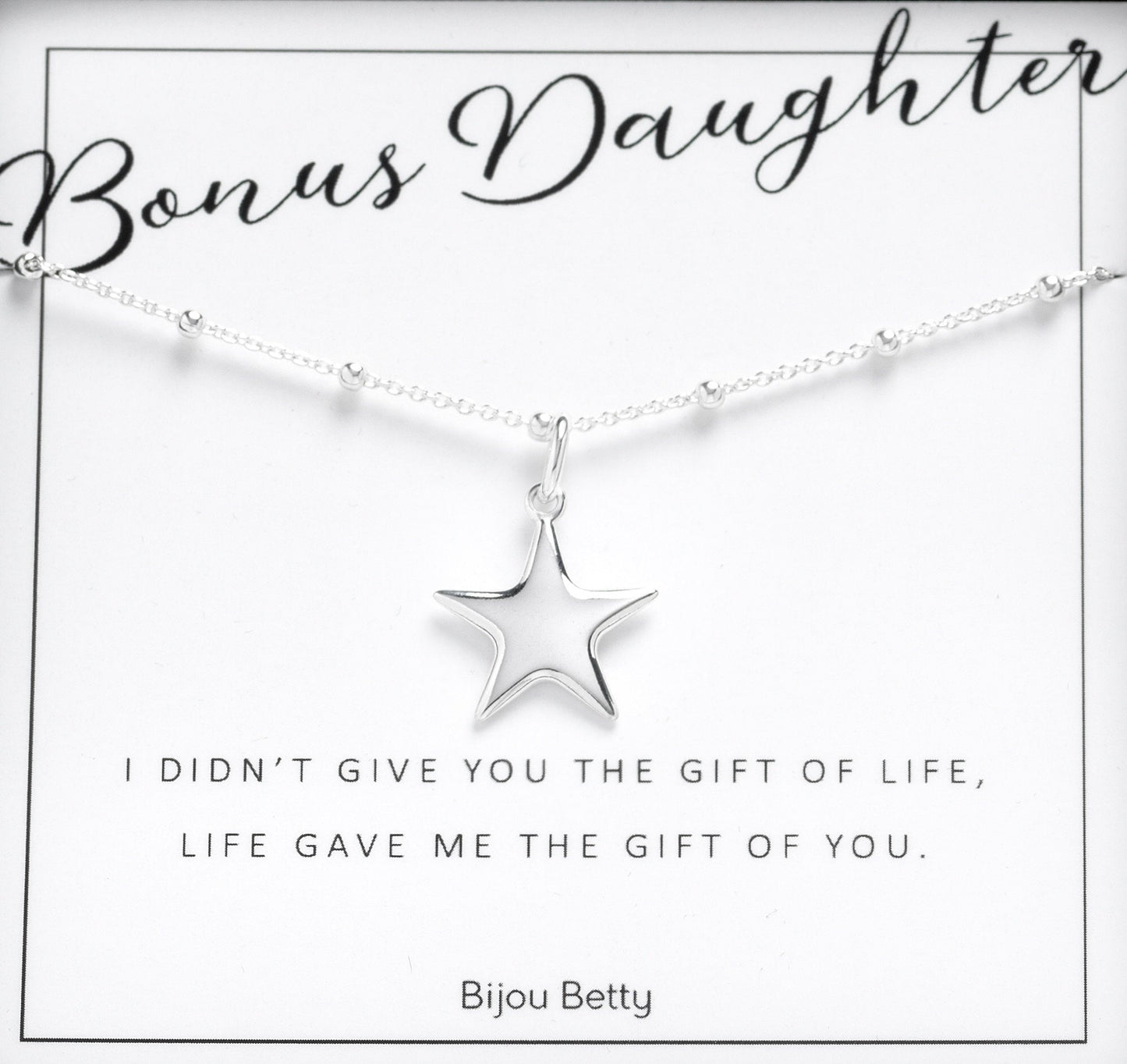 Bonus Daughter Gift, Step Daughter Gift, Stepdaughter Gift, Daughter Jewellery, Step Daughter Birthday, Bonus Daughter, Gift From Step Mum