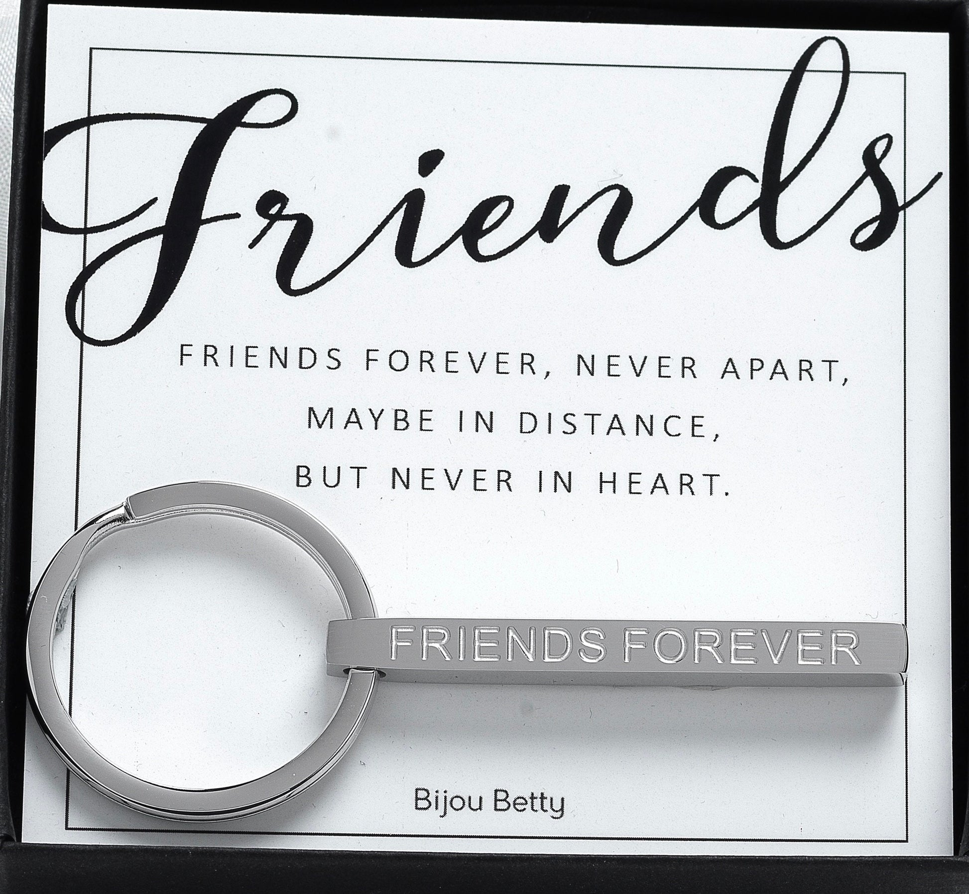 Best Friend Keyring | Friendship Gift for Her, Birthday, Christmas | Gift For Her