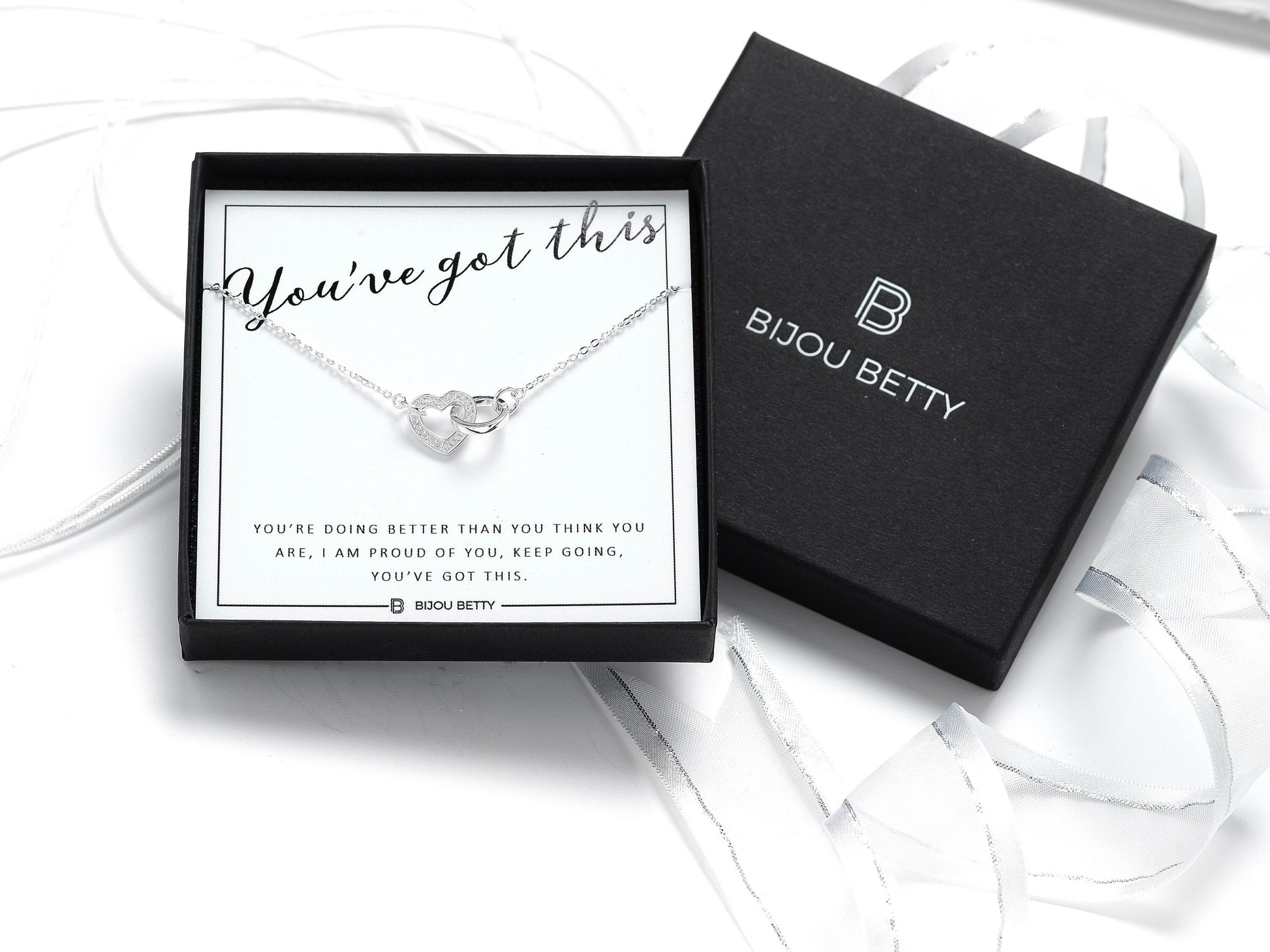 "You've Got This" Sterling Silver Necklace – Encouragement & Support Gift