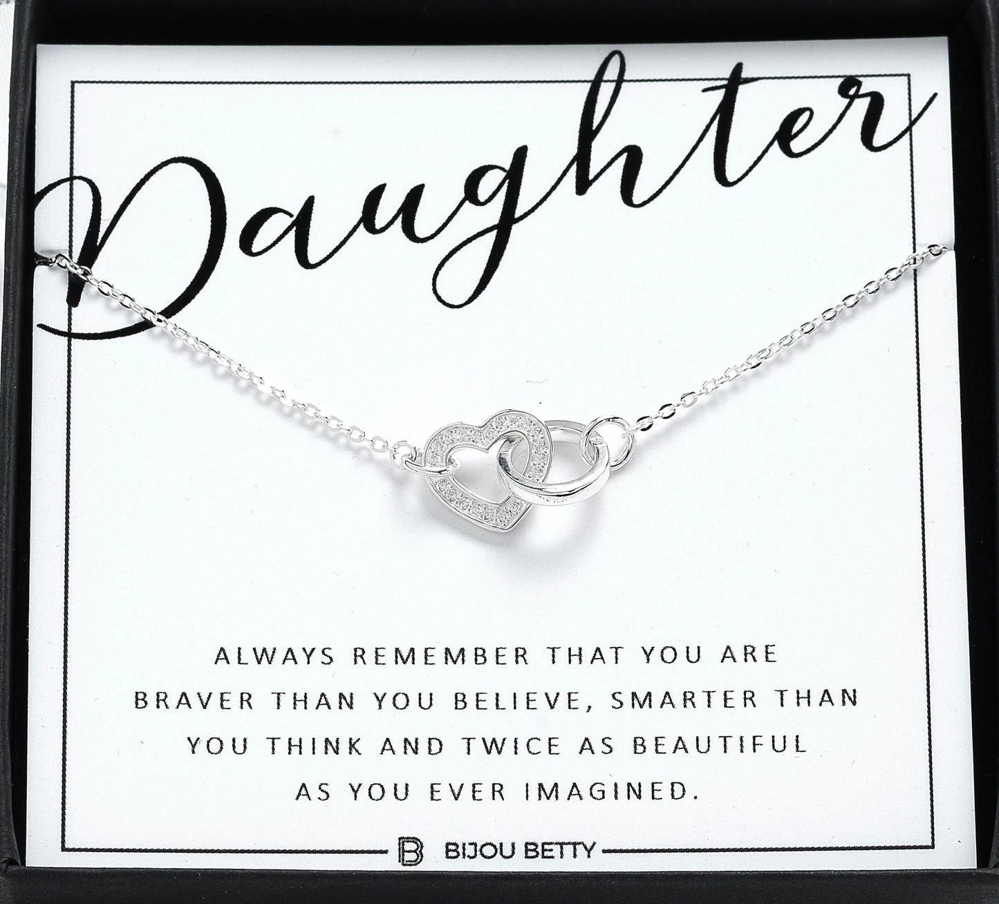 Timeless Open Heart & Circle Necklace - The Perfect Gift for Your Daughter