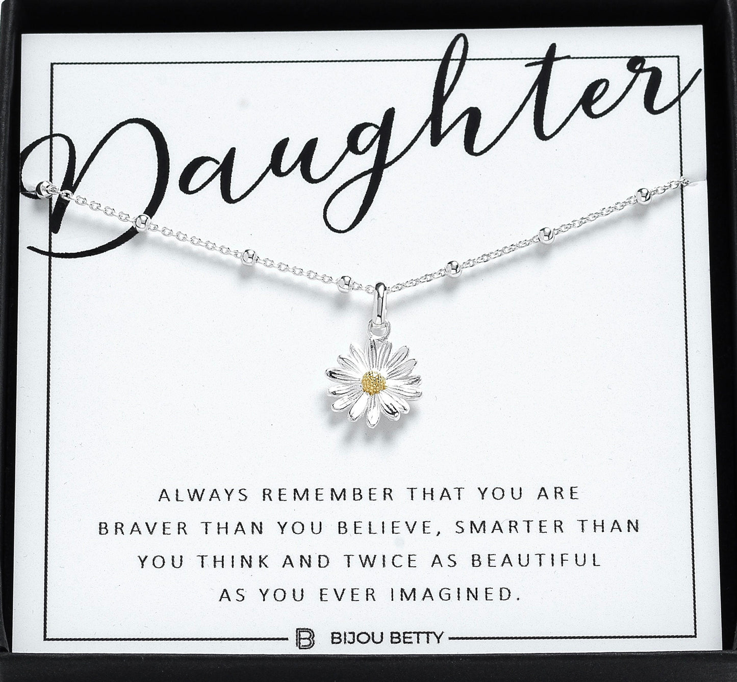 Daughter Necklace, Birthday Gift Daughter, Daughter Jewellery, Wedding Gift, Mother Daughter Necklace, Daughter Gift From Mum, Gift For Her