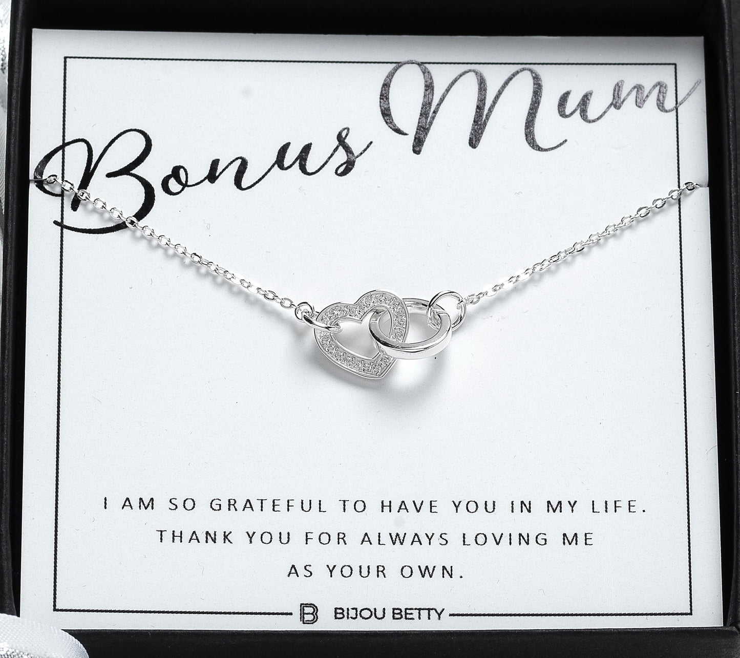 Bonus Mom Gift, Bonus Mom Necklace, Step Mum Gift, Step Mum Necklace, Bonus Mom Mother’s Day Gift, Step Mum Birthday Gift