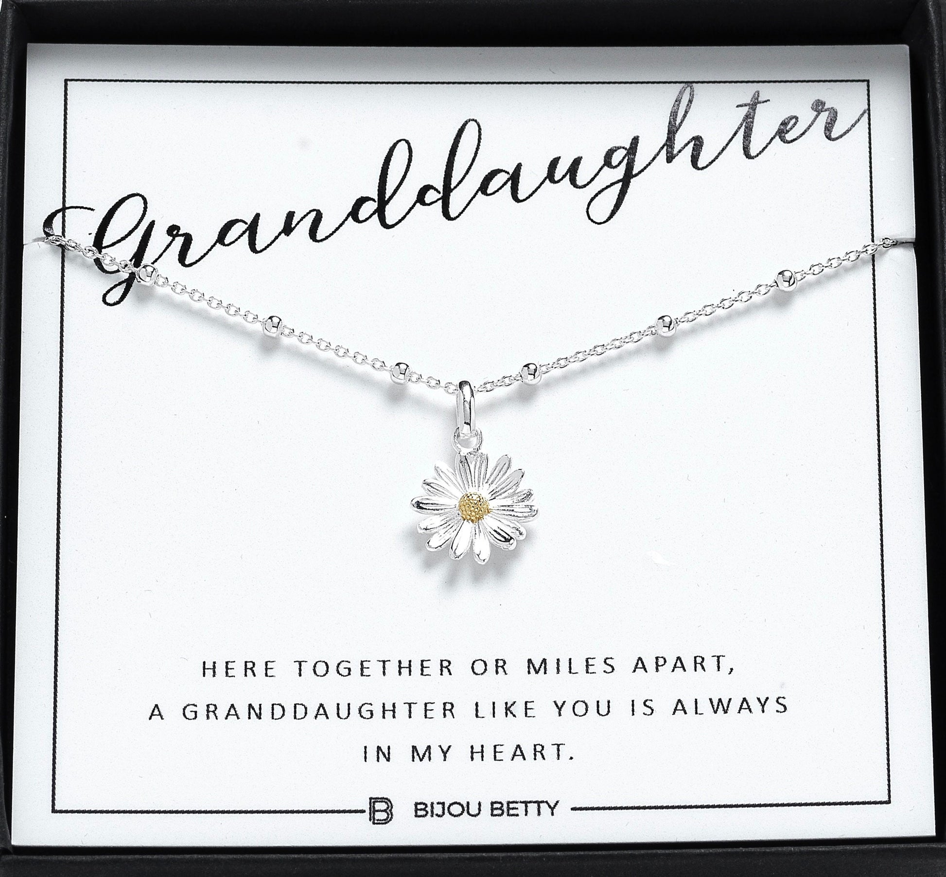 Gift for granddaughter, gift from grandparents, Granddaughter necklace, Granddaughter Birthday, Granddaughter Gift Ideas, Gift from Grandma