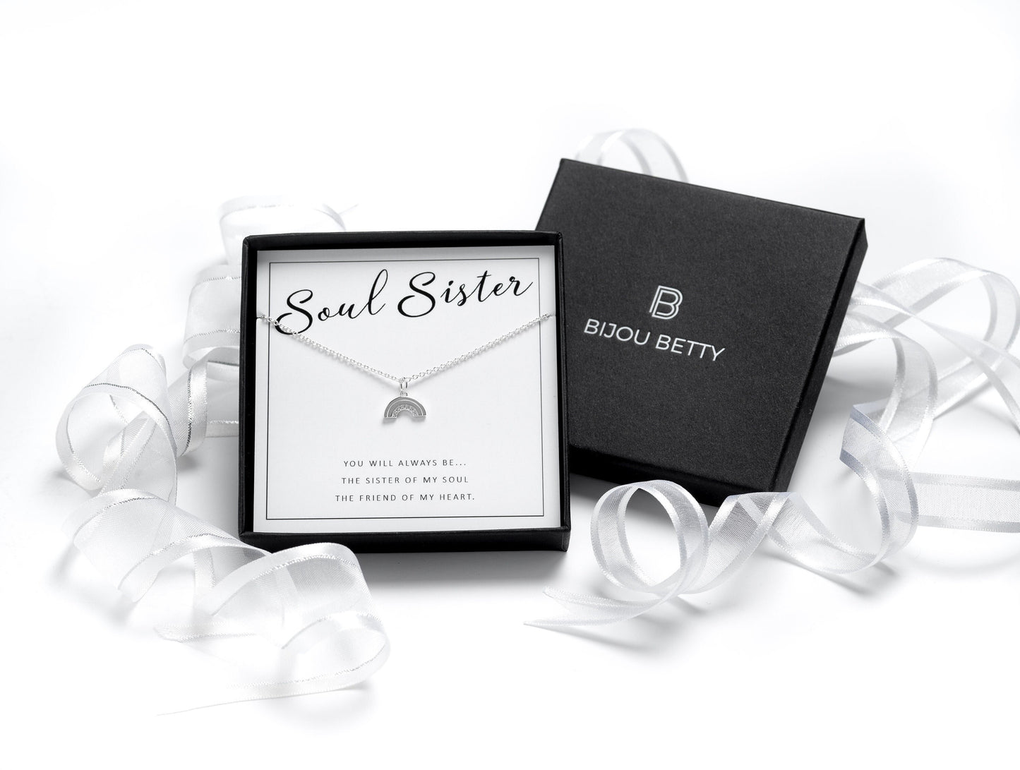 Soul Sisters Gift, Like a Sister Necklace for Her, Friend Birthday, Best Friend Gift for Female, Friendship Jewellery, BFF Gift,