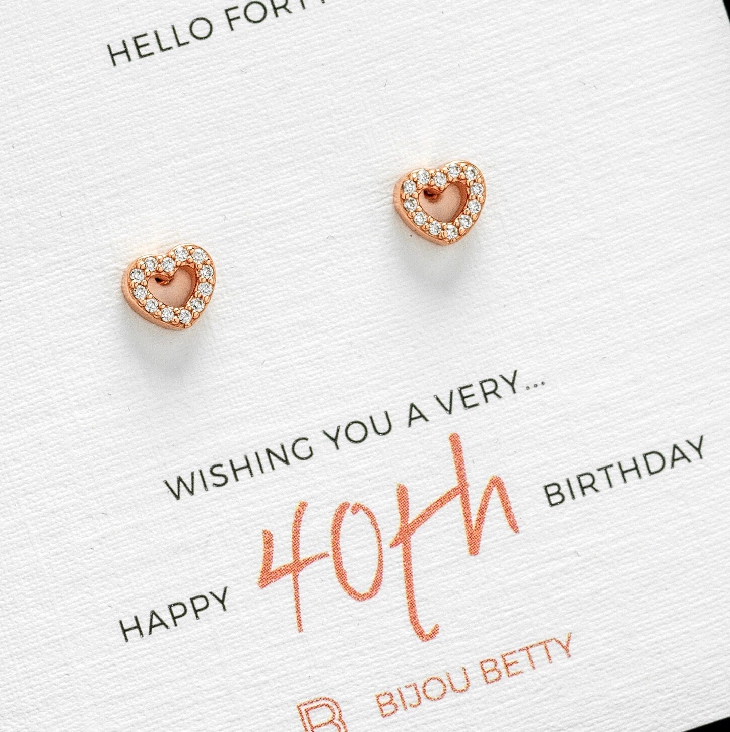 40th Birthday Gifts for Women, 40th Birthday Gift for Daughter, Sister, Friend, Cousin, 40th Gift For Her, 40th Jewellery Earrings