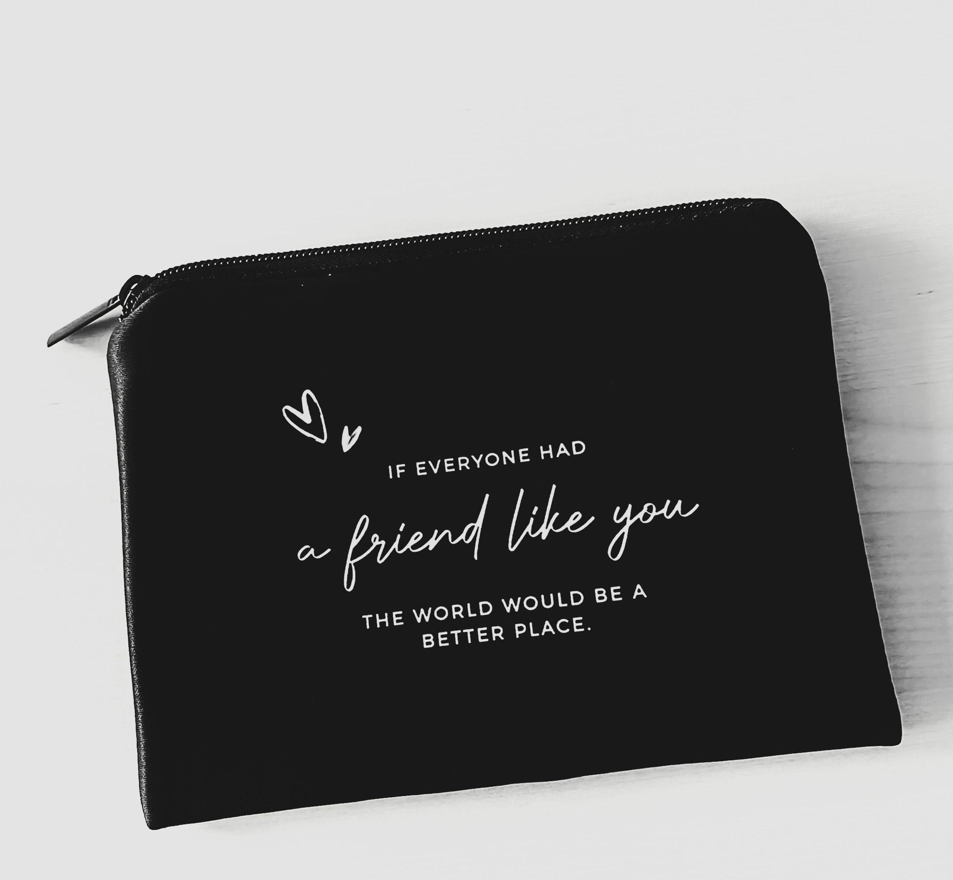 Gift for Best Friend | Friendship Make-Up Bag | Birthday, Christmas or Thank You Gift